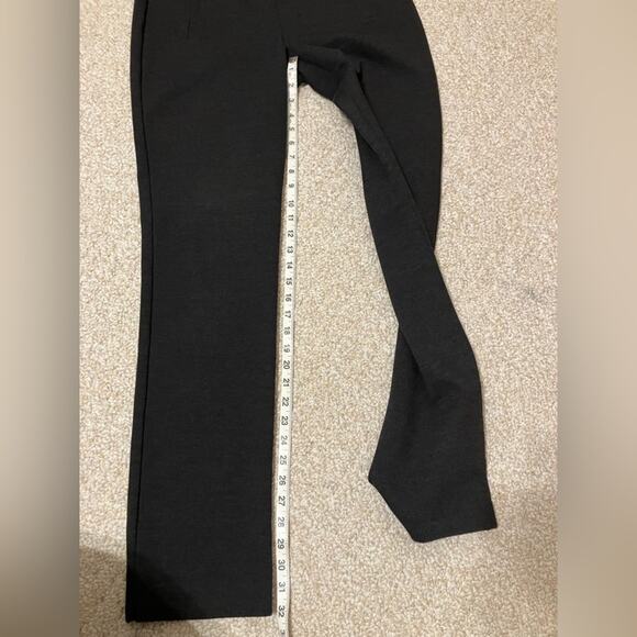 Chico’s Juliet Straight Leg Pant‎ Grey Womens size 6 Tall classic Career Pull-on - Picture 13 of 13